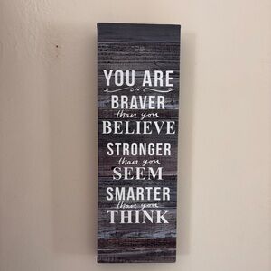 Inspirational Wall Art with Motivational Quote  Vinyl Wrap